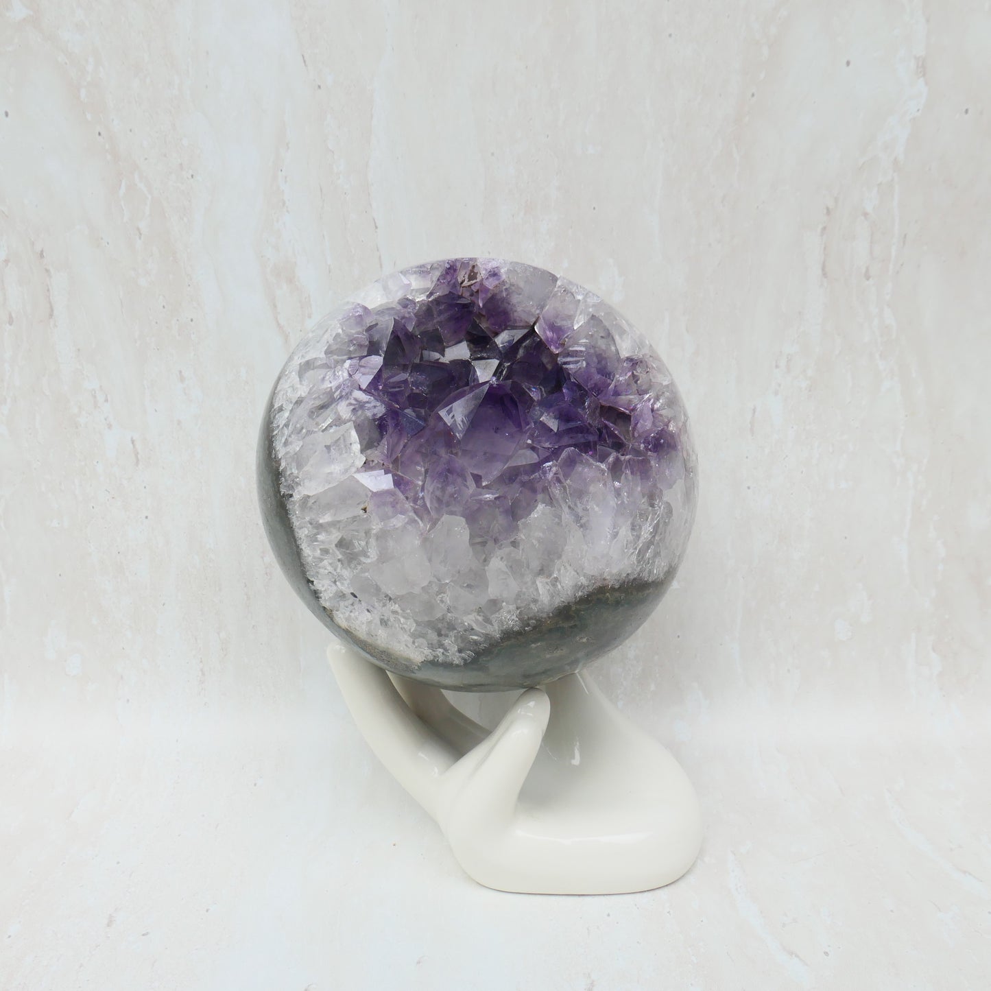 Amethyst Druzy Sphere - Brazil