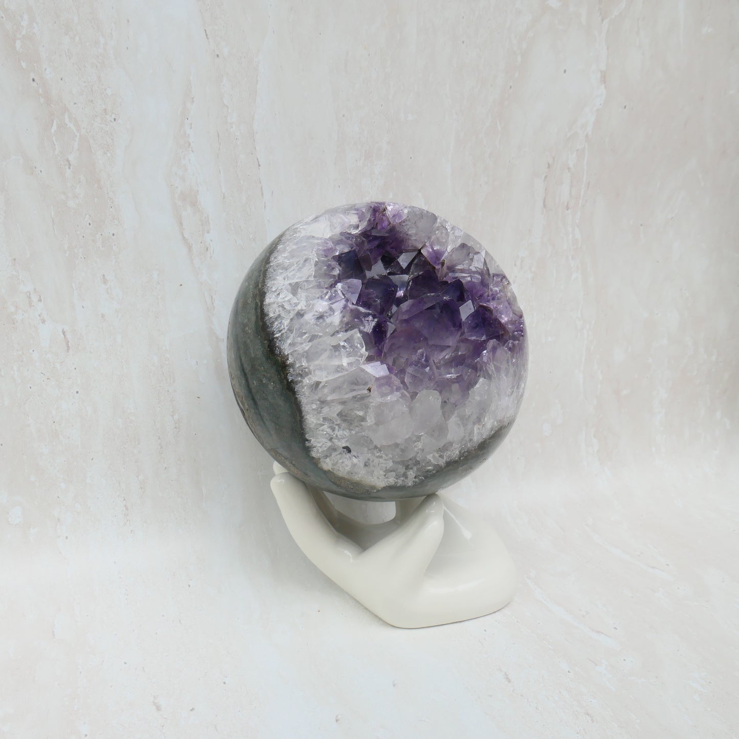 Amethyst Druzy Sphere - Brazil