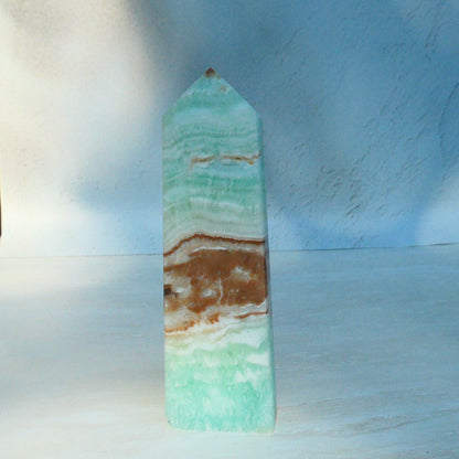 Green Aragonite Tower #1