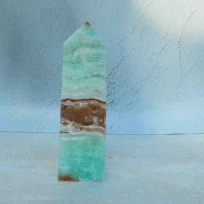 Green Aragonite Tower #1