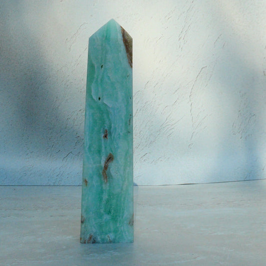 Green Aragonite Tower #4