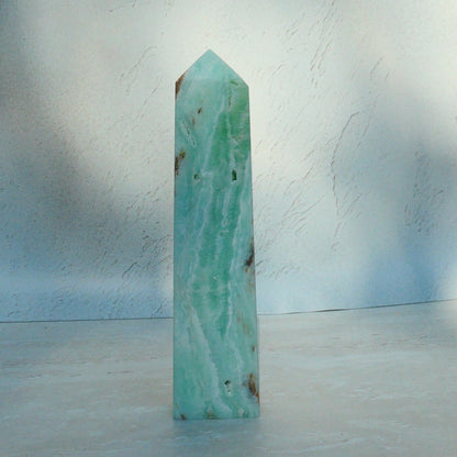 Green Aragonite Tower #4