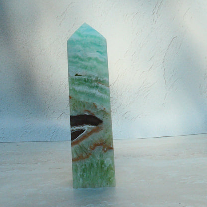 Green Aragonite Tower #5