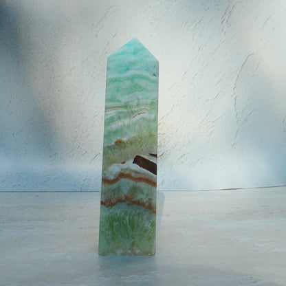 Green Aragonite Tower #5