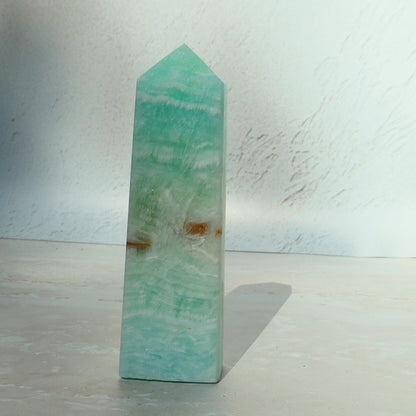 Green Aragonite Tower #3