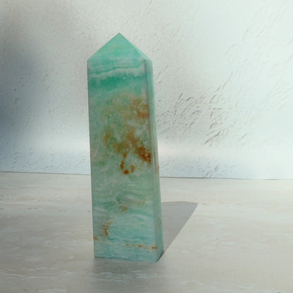 Green Aragonite Tower #3