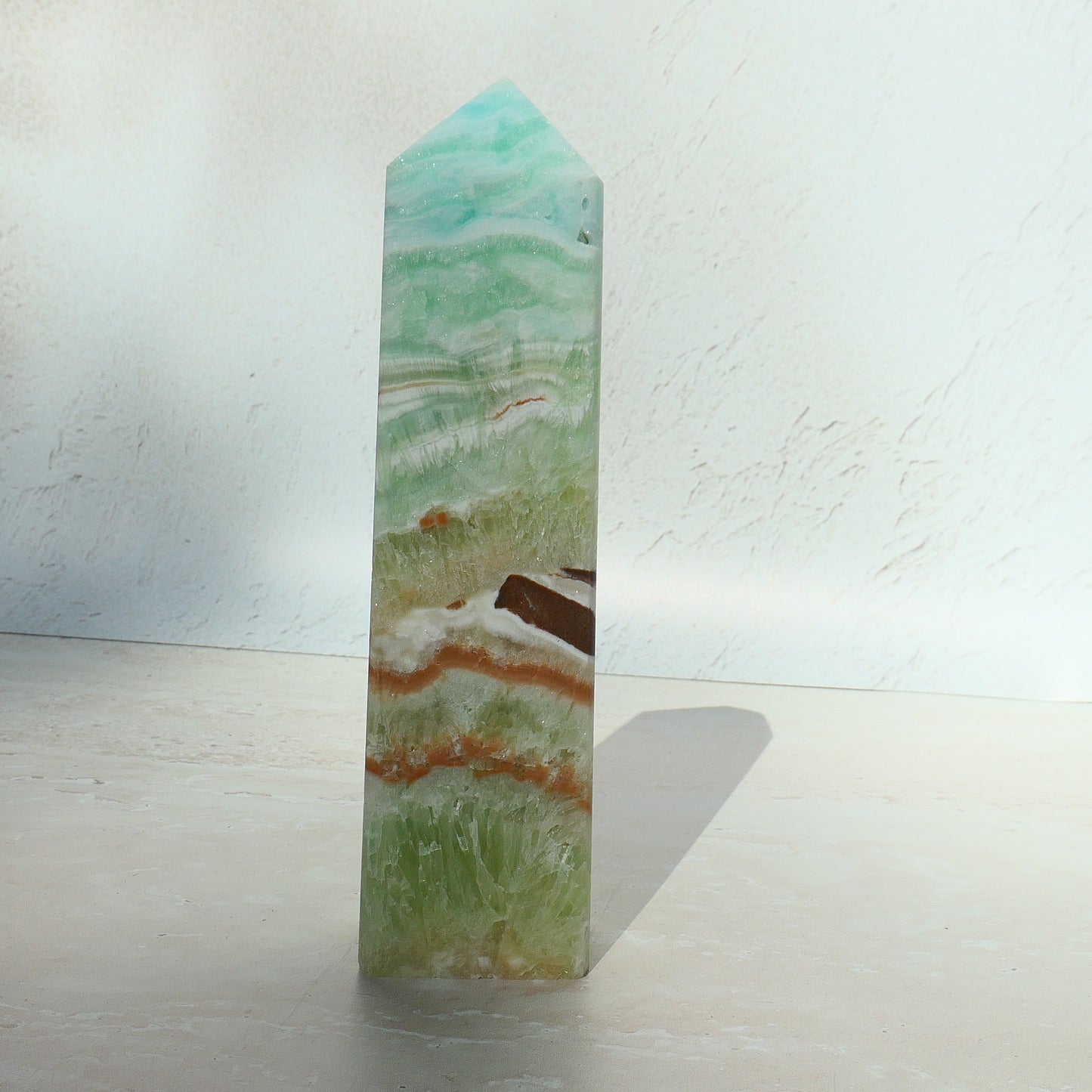 Green Aragonite Tower #5