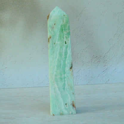 Green Aragonite Tower #4