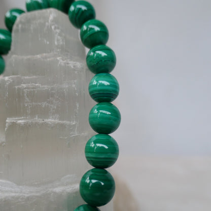 Malachite 8mm Bead Bracelets