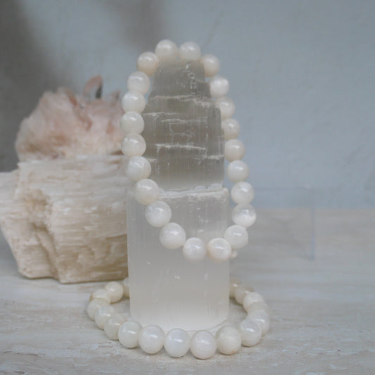 Selenite Bracelet 8mm