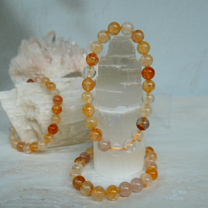 Golden Healer Bead Bracelet 8mm