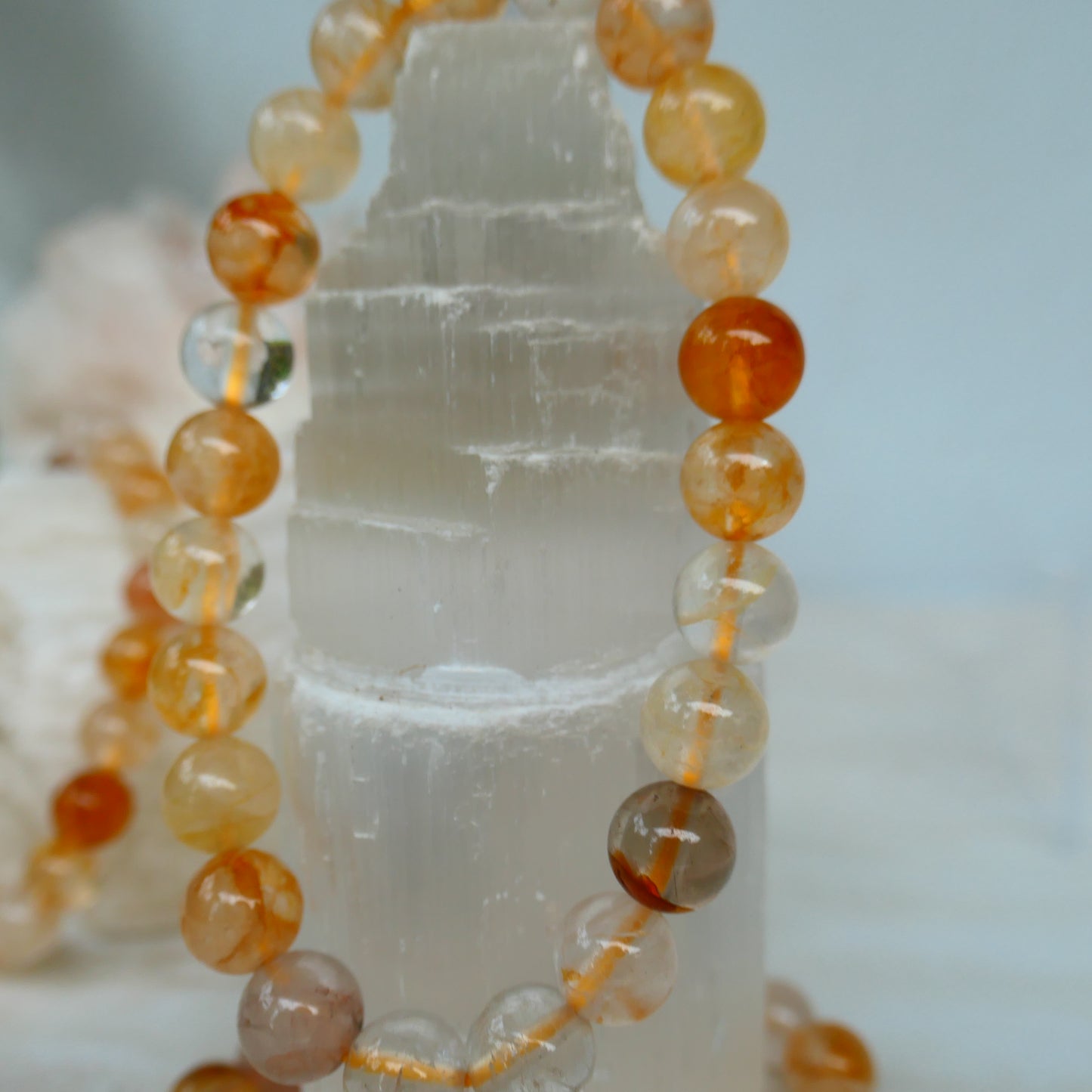 Golden Healer Bead Bracelet 8mm