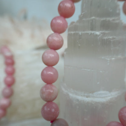 Pink Opal Bracelet 8mm