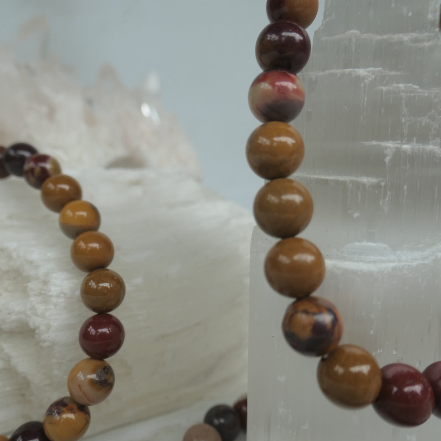 Mookaite Bead Bracelet 8mm