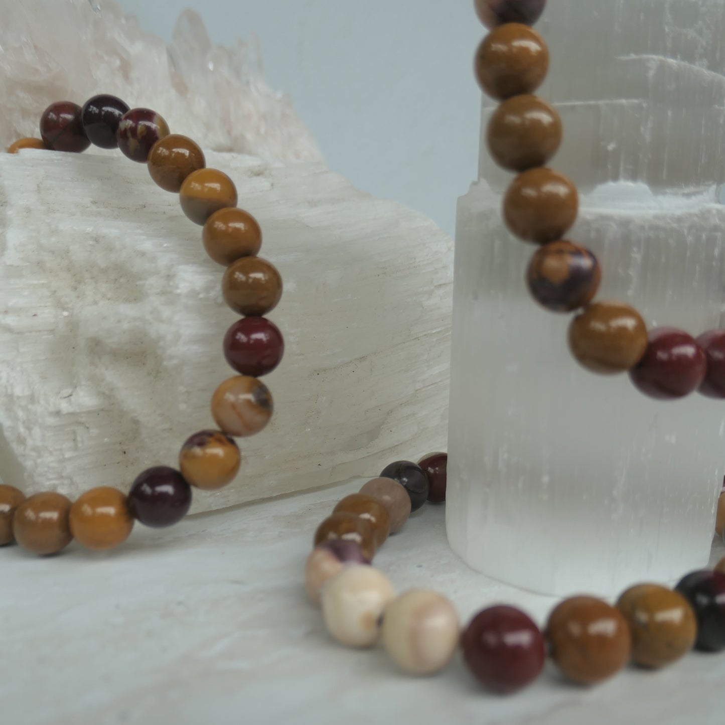 Mookaite Bead Bracelet 8mm