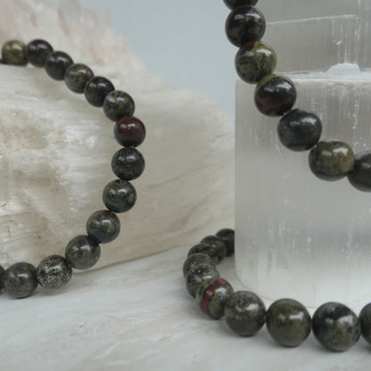 Dragons Blood 8mm Bead Bracelet