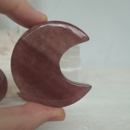 Strawberry Quartz Moon