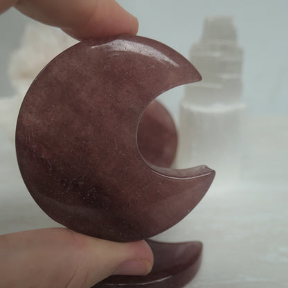 Strawberry Quartz Moon