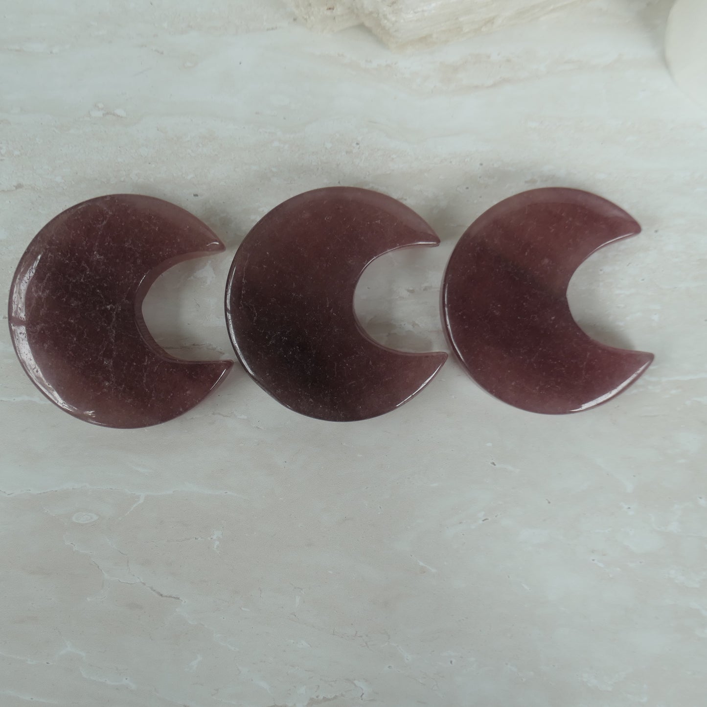 Strawberry Quartz Moon