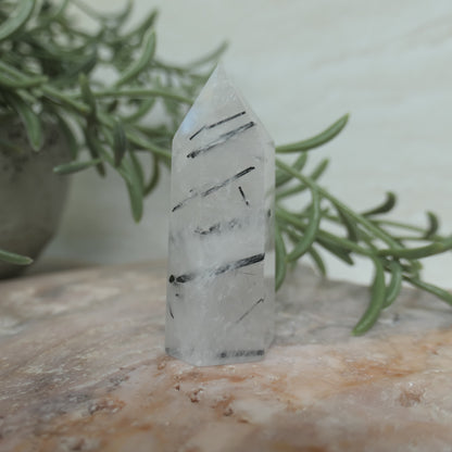 Tourmaline in Quartz Tower #2