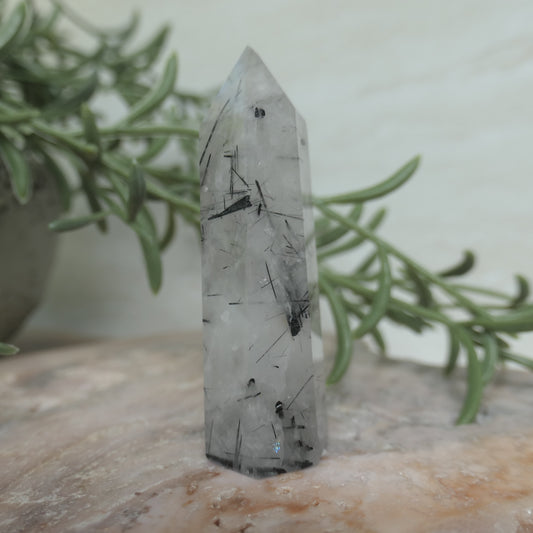 Tourmaline in Quartz Tower #3
