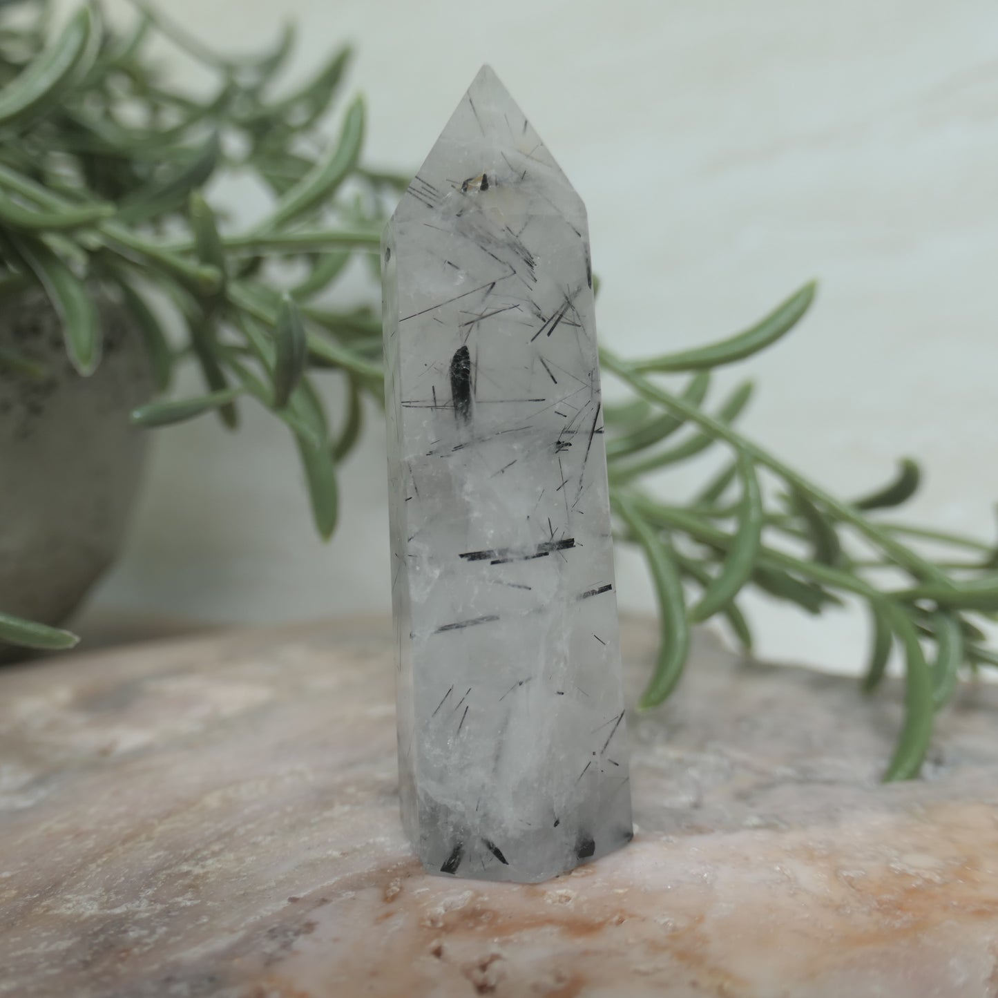 Tourmaline in Quartz Tower #3