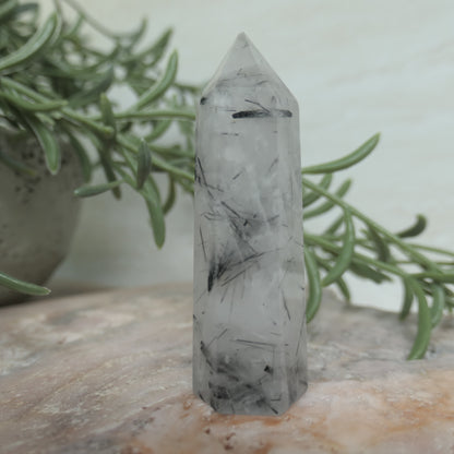 Tourmaline in Quartz Tower #3