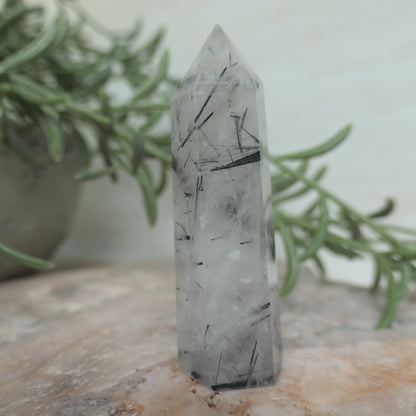 Tourmaline in Quartz Tower #3