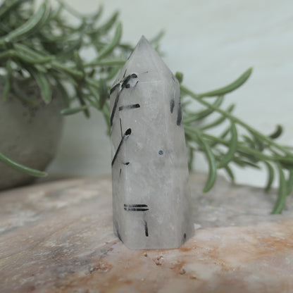 Tourmaline in Quartz Tower #4