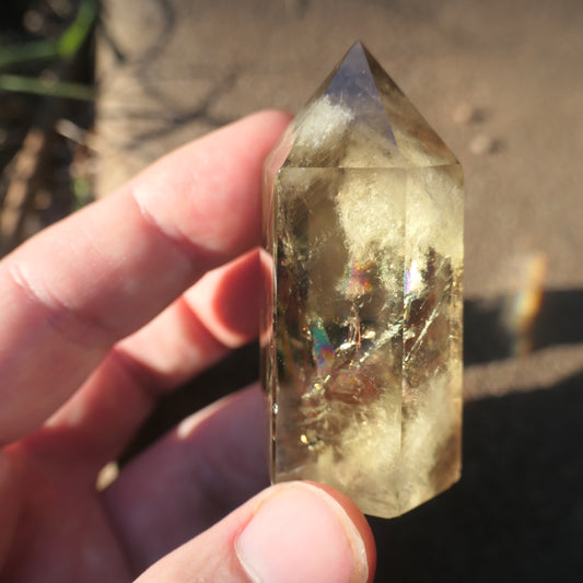 Natural Citrine Tower #2