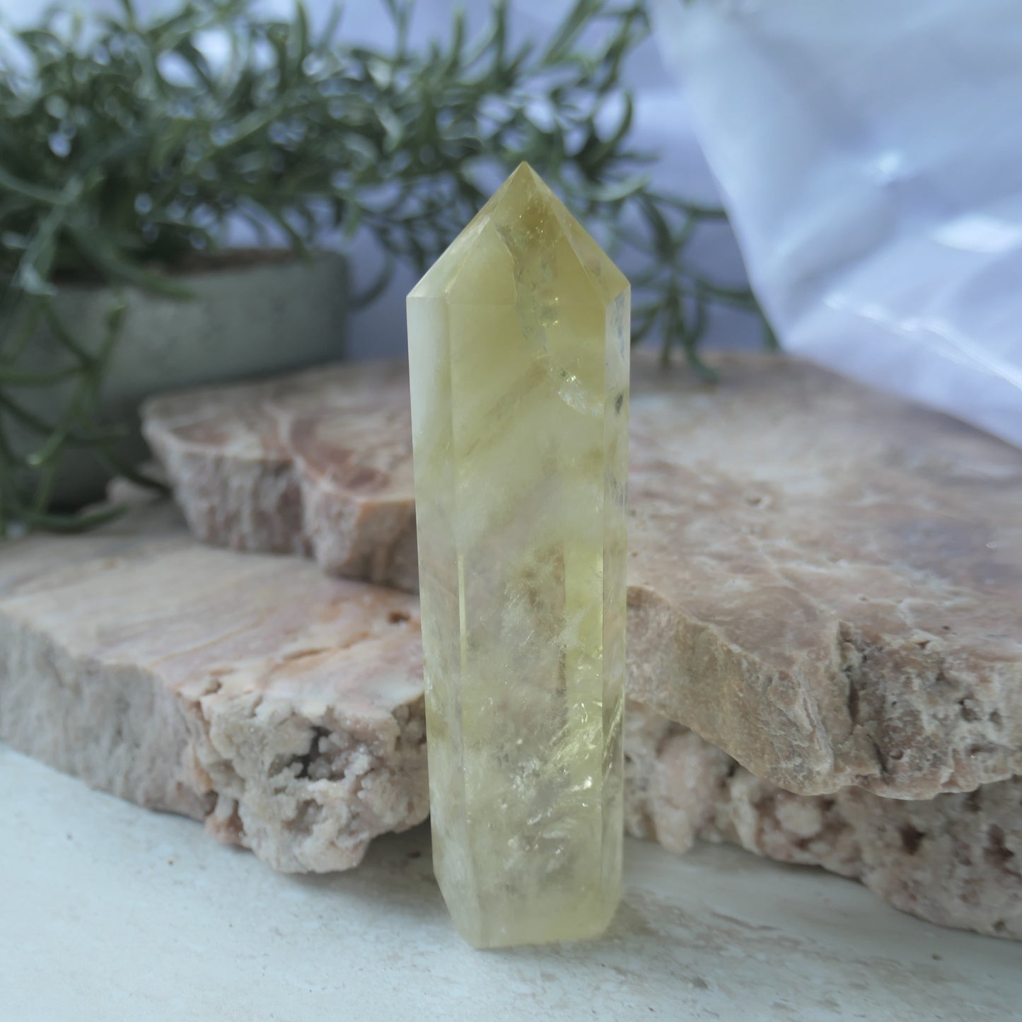 Natural Citrine Tower #1