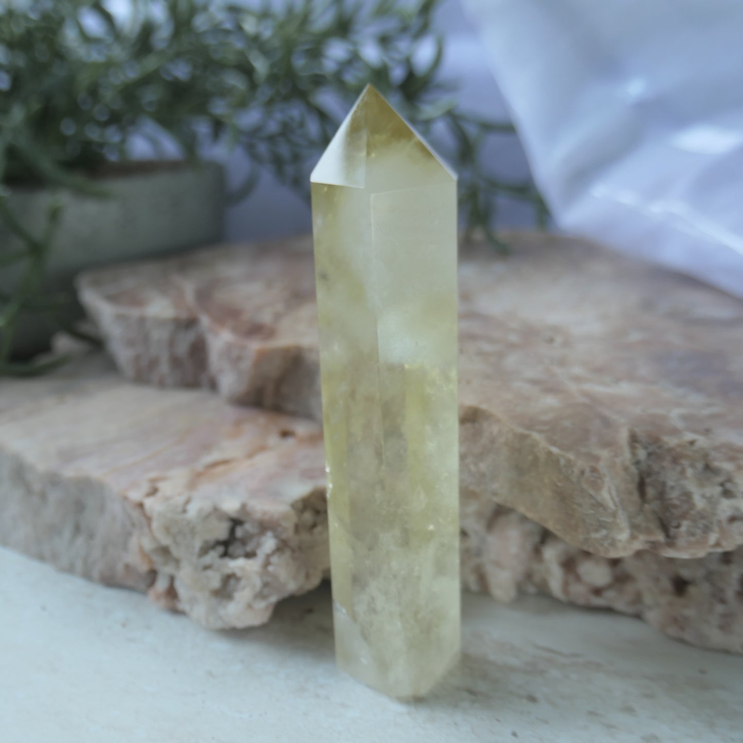 Natural Citrine Tower #1