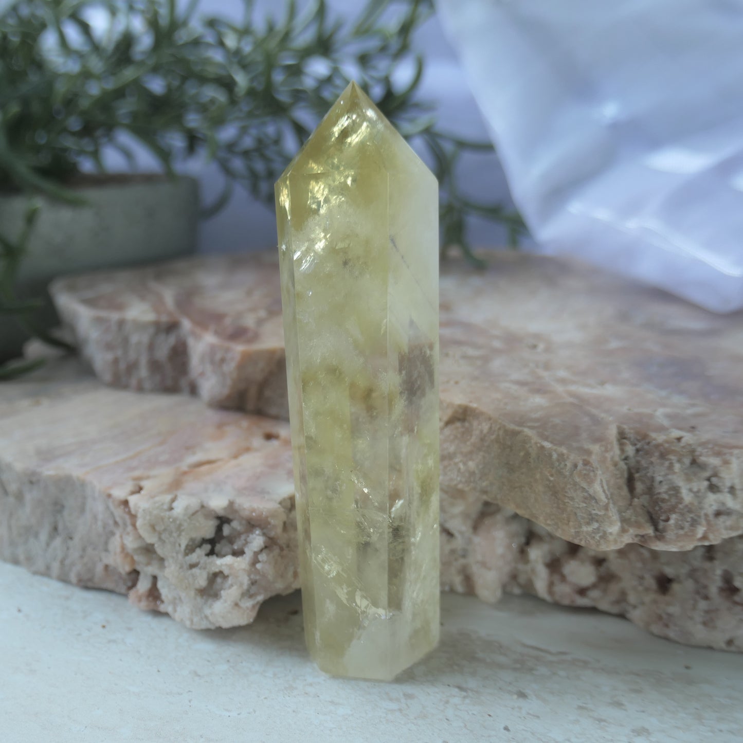 Natural Citrine Tower #1