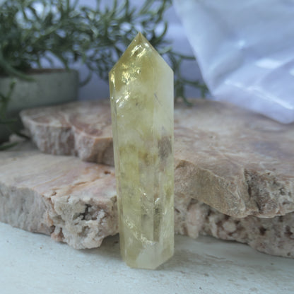 Natural Citrine Tower #1