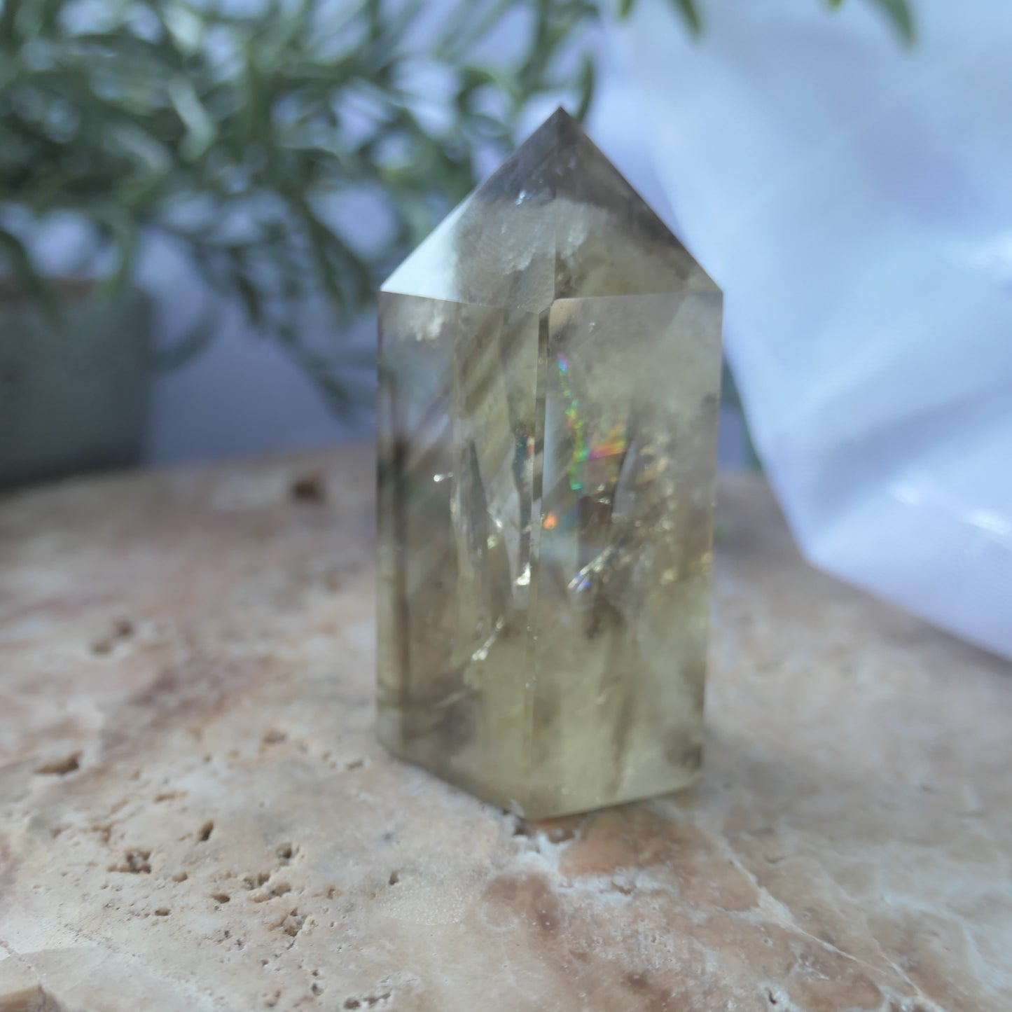 Natural Citrine Tower #3