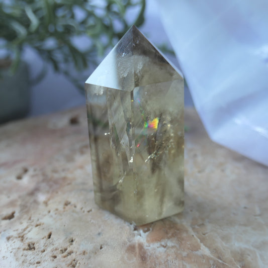 Natural Citrine Tower #3