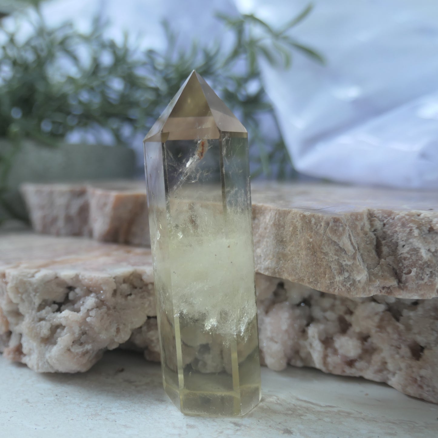 Natural Citrine Tower #5