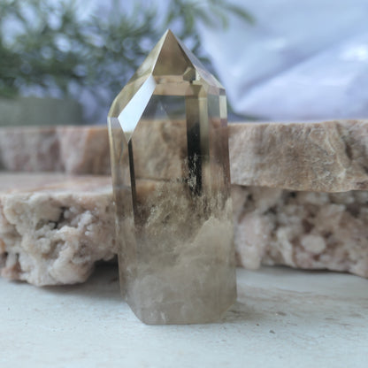Natural Citrine Tower #4