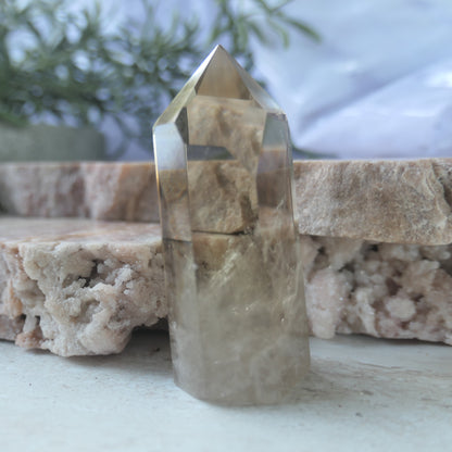 Natural Citrine Tower #4