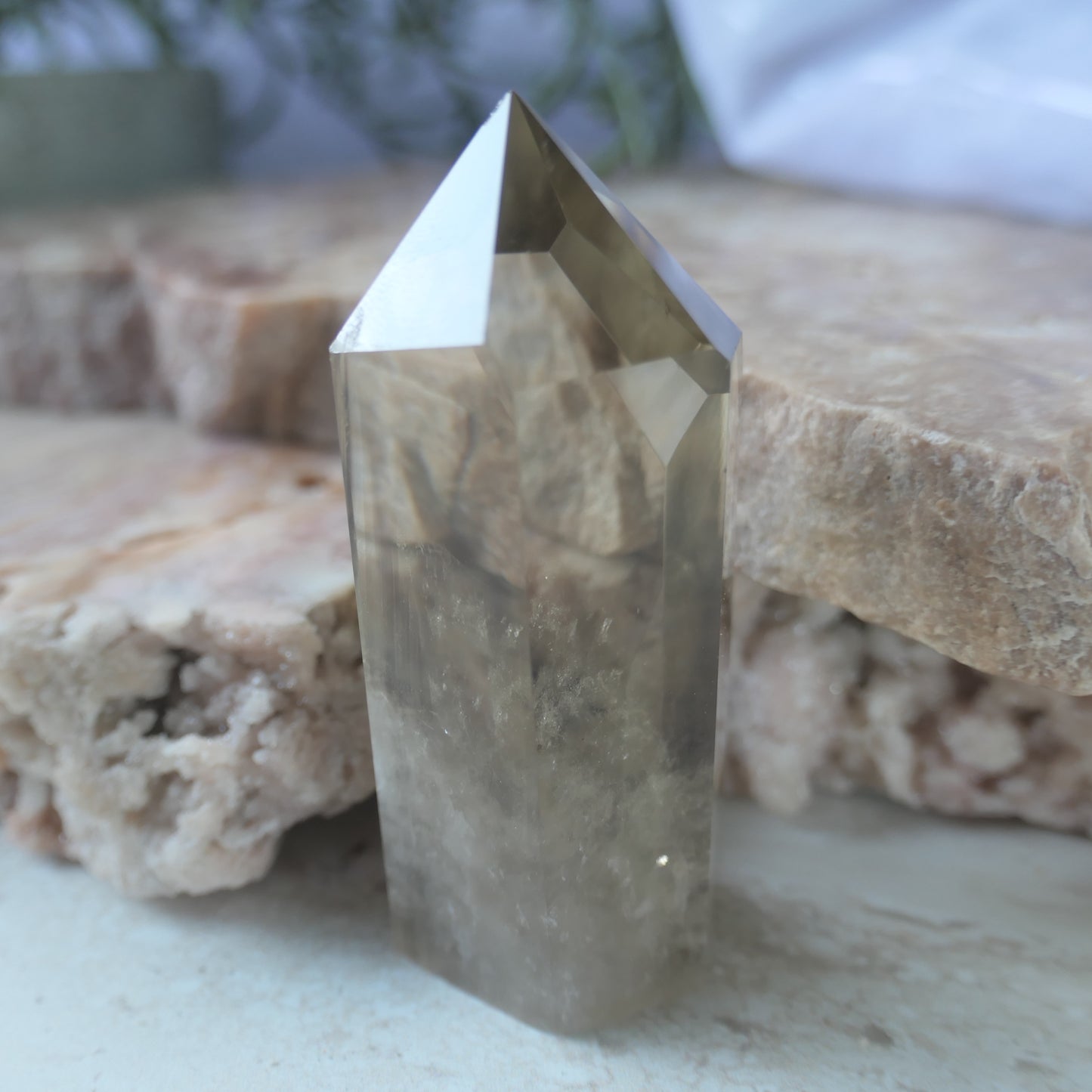 Natural Citrine Tower #4