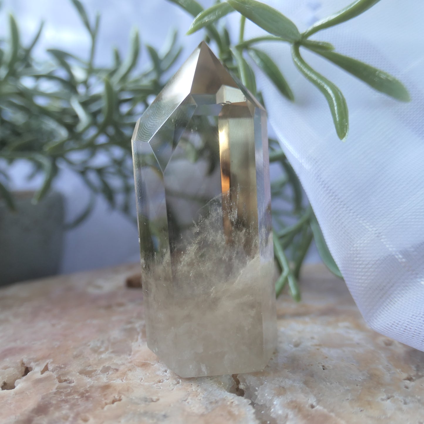 Natural Citrine Tower #4