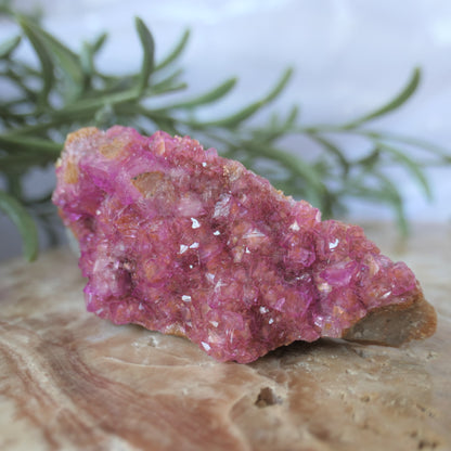 Cobaltoan Calcite - Gem Grade #3 on Matrix