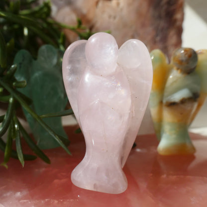 Rose quartz Angel