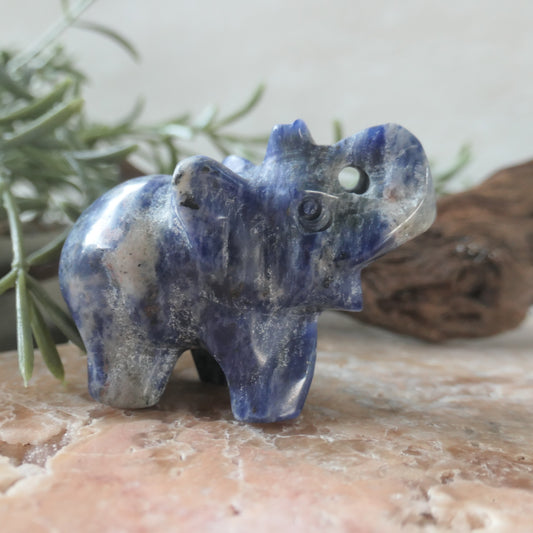 Sodalite Happy Elephant