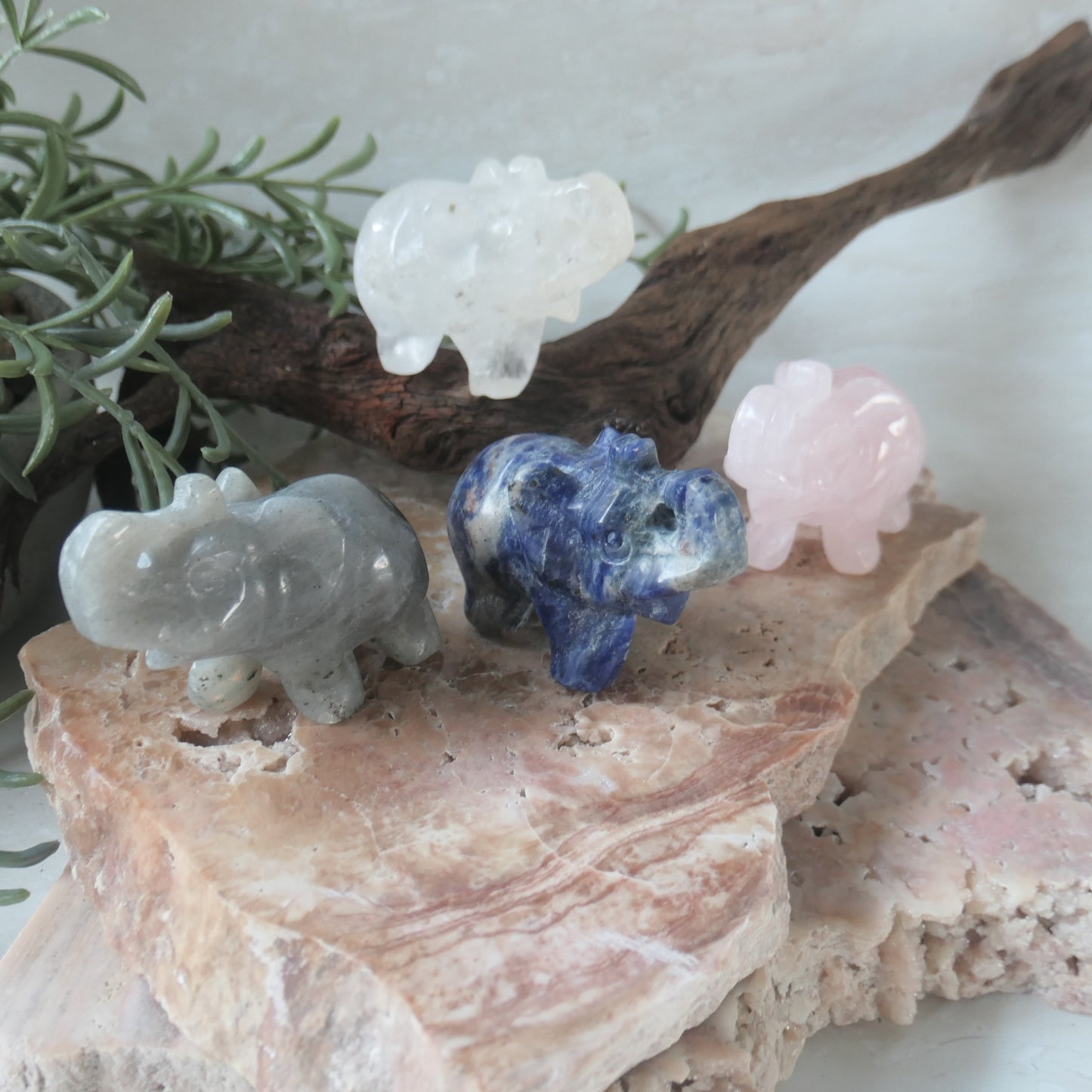 Labradorite Happy Elephant
