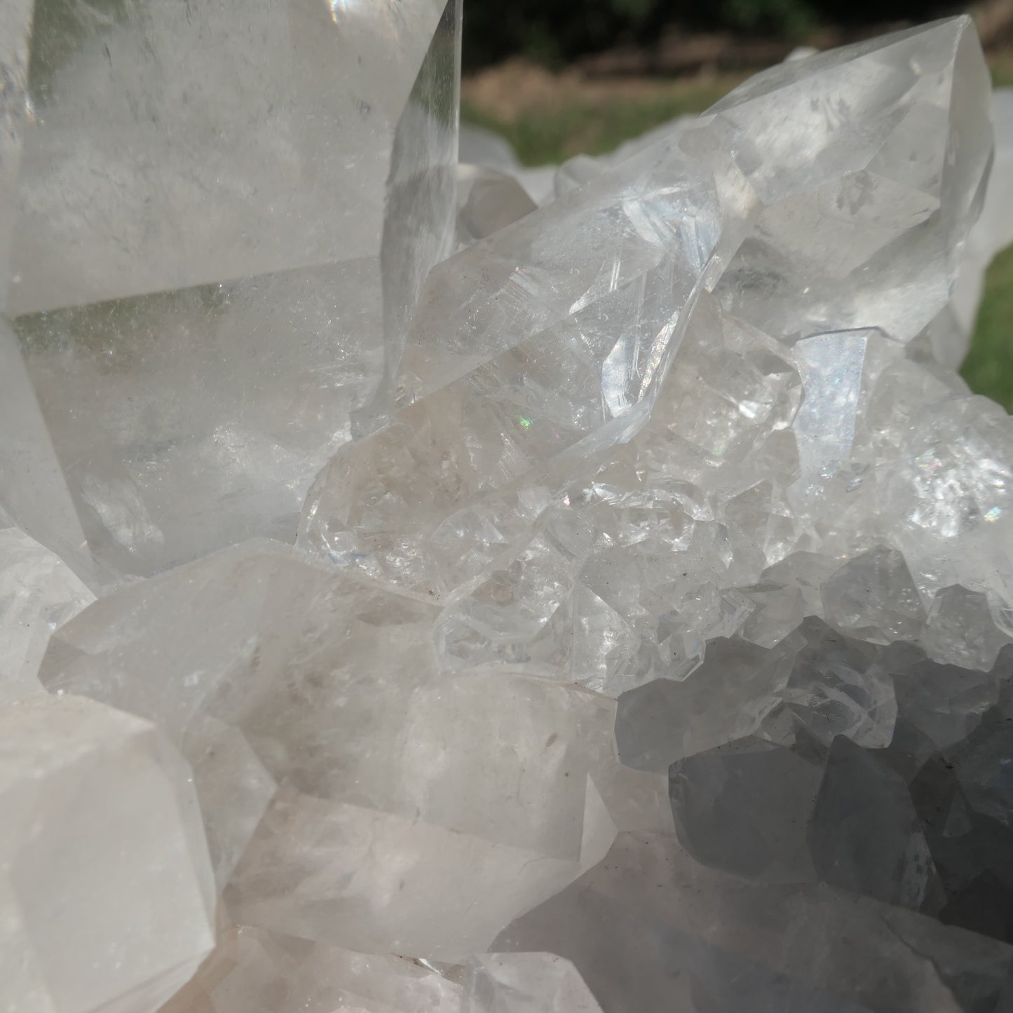 Clear Quartz Cluster - LRG