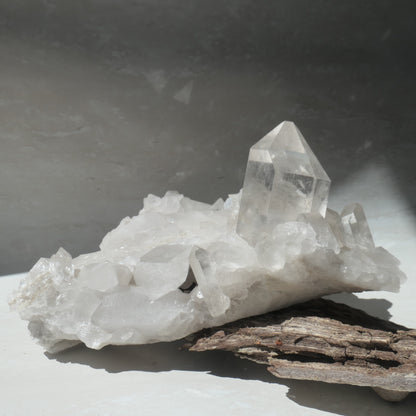 Clear Quartz Cluster - LRG
