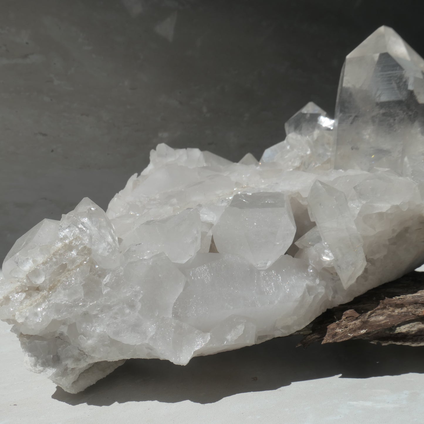 Clear Quartz Cluster - LRG