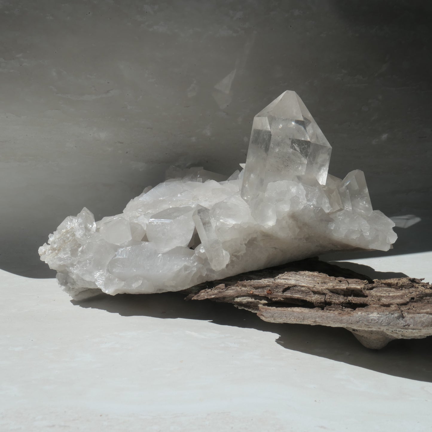 Clear Quartz Cluster - LRG