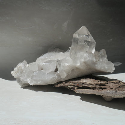 Clear Quartz Cluster - LRG